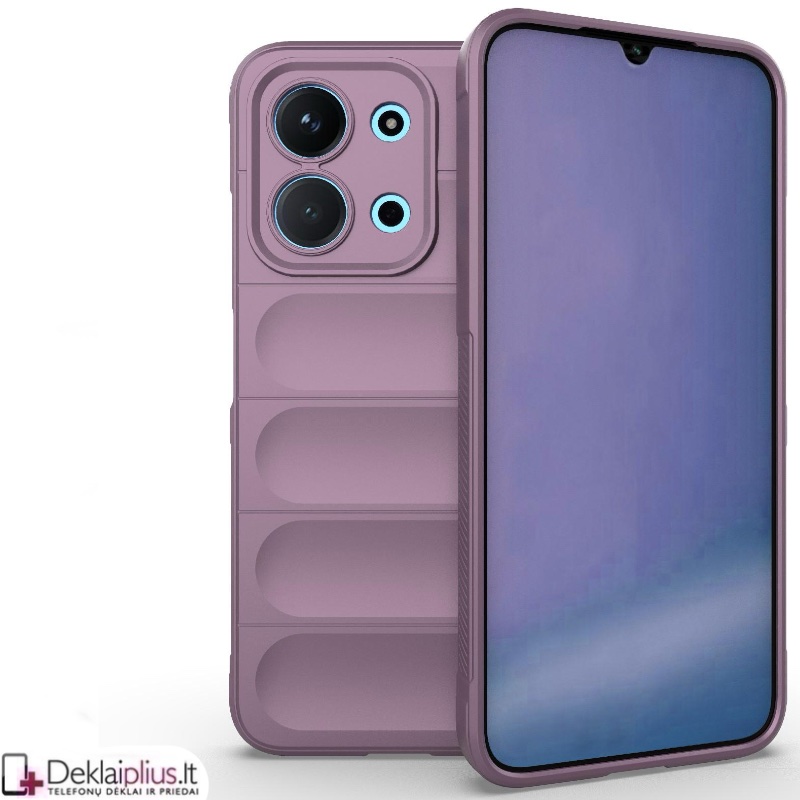 Magic Shield guminis dėklas su kameros apsauga - violetinis (Xiaomi Redmi 15C 4G) Magic Shield guminis dėklas su kameros apsauga - violetinis (Xiaomi Redmi 15C 4G)
